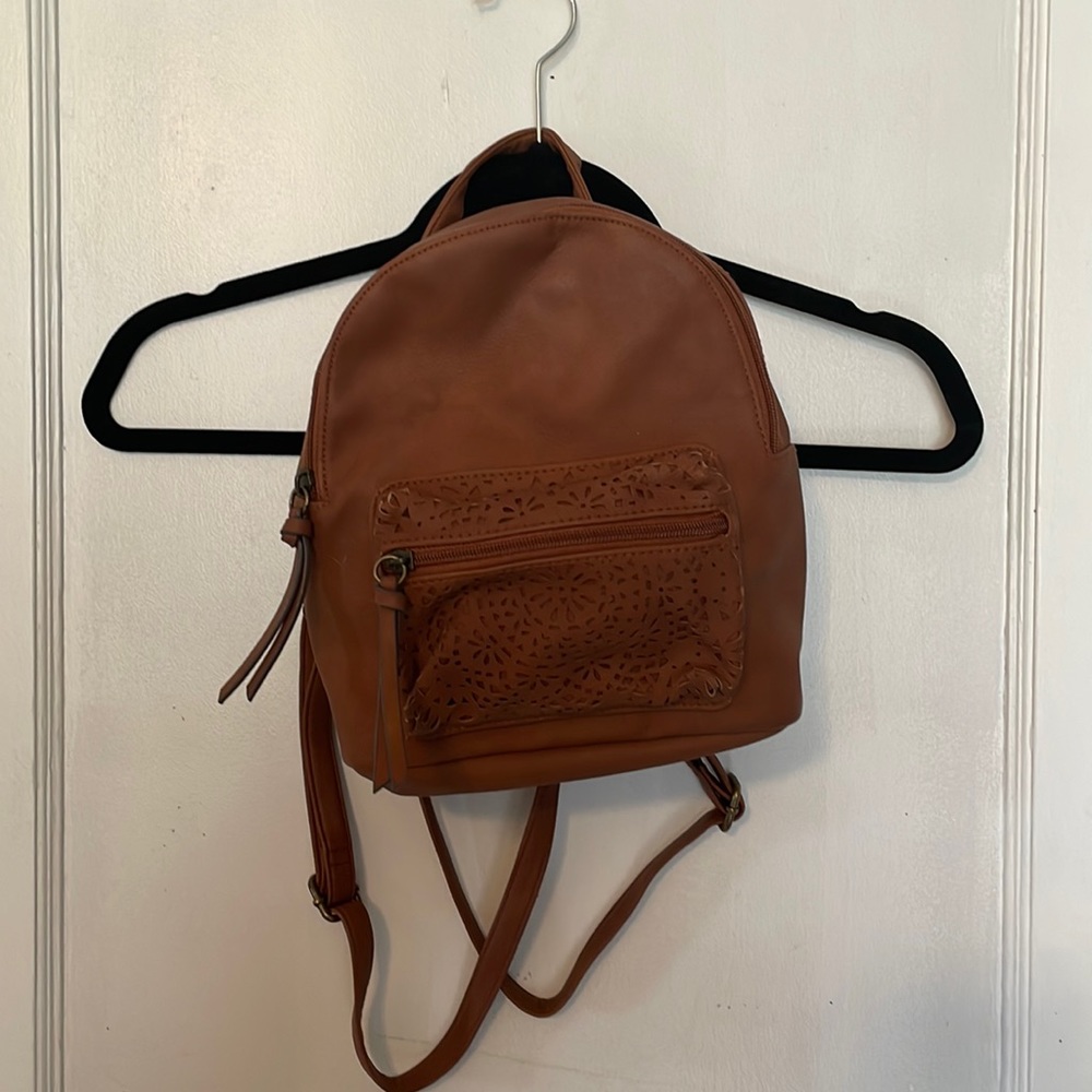 Leather Mini Backpack